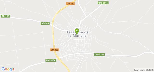 mapa de oficina de correos tarazona de la mancha