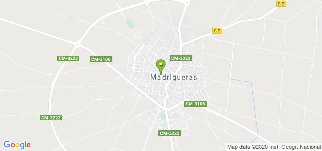 mapa de oficina de correos madrigueras