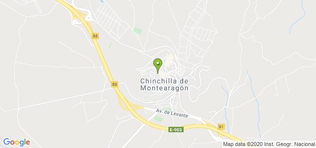 mapa de oficina de correos chinchilla de monte aragon