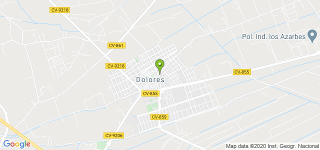 mapa de oficina de correos dolores