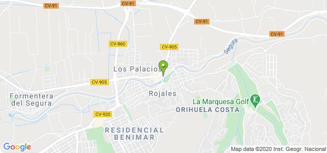 mapa de oficina de correos rojales 2