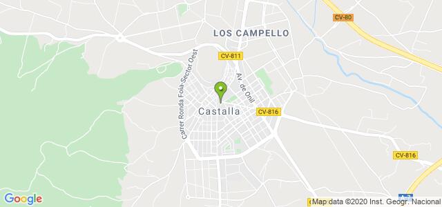 mapa de oficina de correos castalla