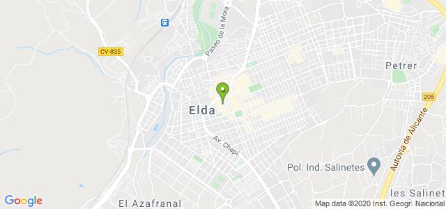mapa de oficina de correos elda