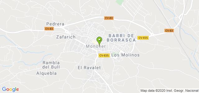 mapa de oficina de correos monovar