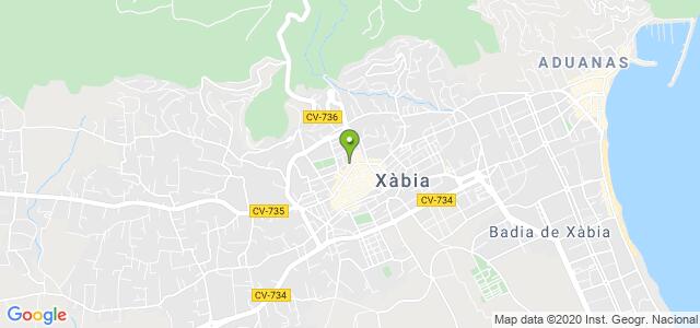 mapa de oficina de correos javea