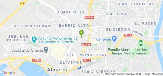 mapa de oficina de correos almeria 1