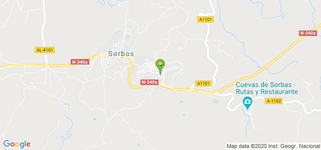 mapa de oficina de correos sorbas