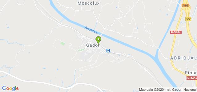 mapa de oficina de correos gador