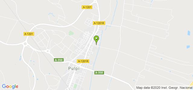 mapa de oficina de correos pulpi