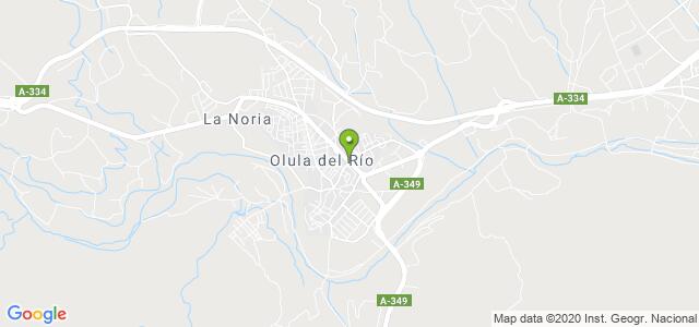 mapa de oficina de correos olula del rio