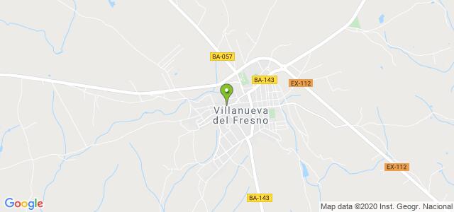 mapa de oficina de correos villanueva del fresno