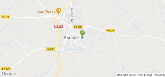 mapa de oficina de correos barcarrota