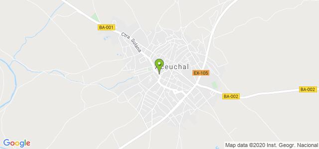 mapa de oficina de correos aceuchal