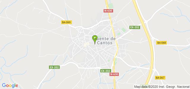 mapa de oficina de correos fuente de cantos