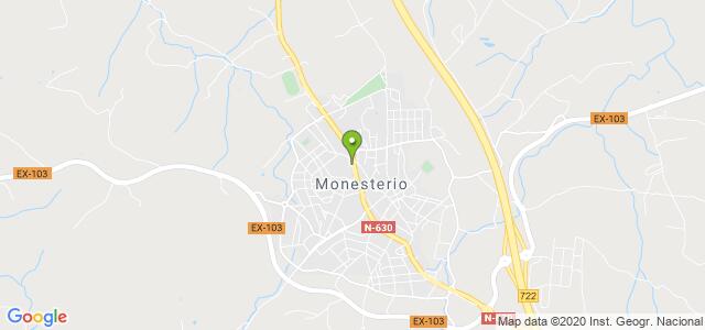 mapa de oficina de correos monesterio