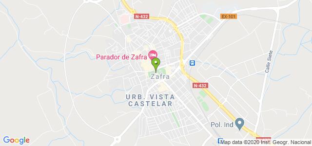 mapa de oficina de correos zafra