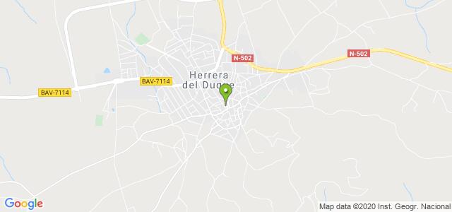 mapa de oficina de correos herrera del duque