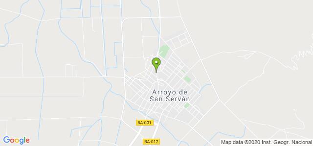 mapa de oficina de correos arroyo de san servan