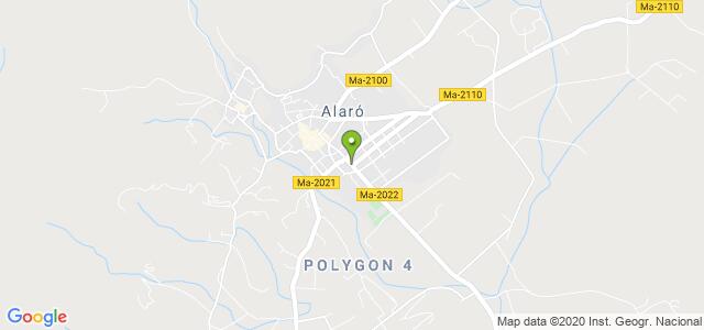 mapa de oficina de correos alaro