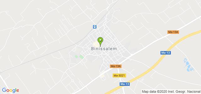 mapa de oficina de correos binissalem