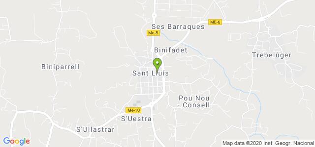 mapa de oficina de correos sant lluis