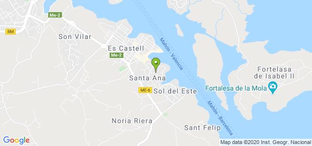 mapa de oficina de correos es castell