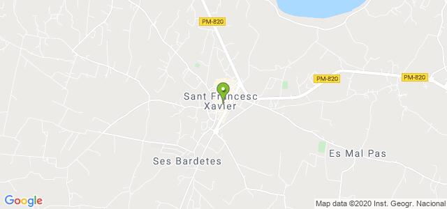 mapa de oficina de correos sant francesc de formentera