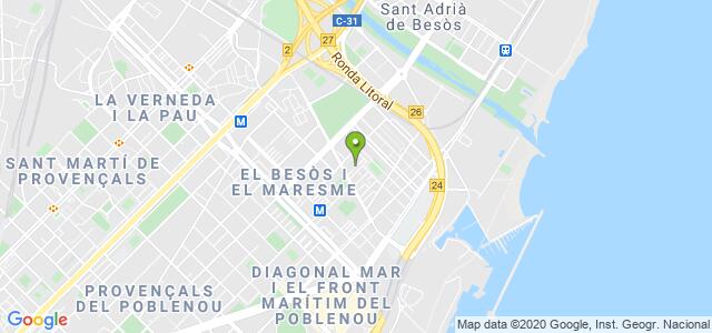 mapa de oficina de correos sant adria de besos 1