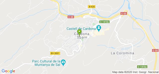 mapa de oficina de correos cardona