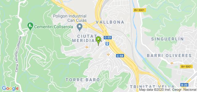 mapa de oficina de correos barcelona 16