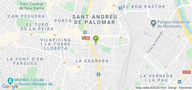 mapa de oficina de correos barcelona 20