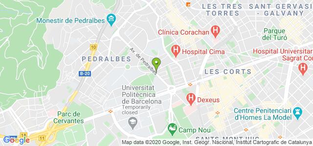 mapa de oficina de correos barcelona 21