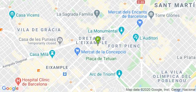 mapa de oficina de correos barcelona 30