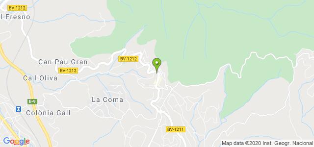 mapa de oficina de correos vacarisses