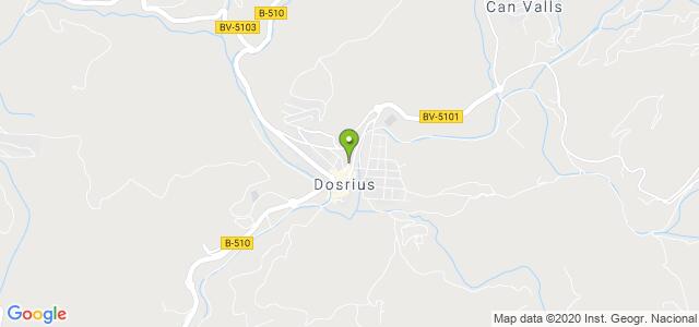 mapa de oficina de correos dosrius