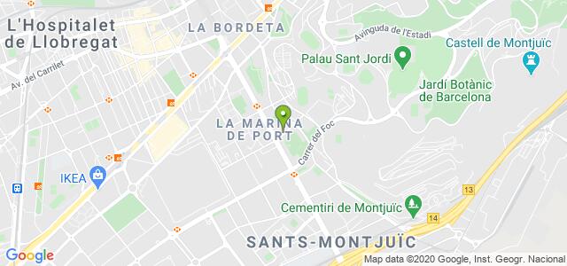 mapa de oficina de correos barcelona 32