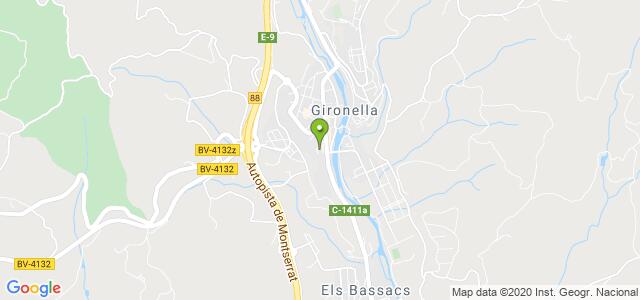 mapa de oficina de correos gironella