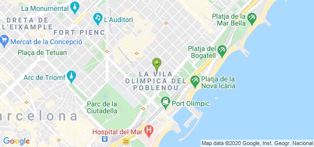 mapa de oficina de correos barcelona 33