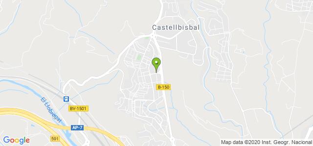 mapa de oficina de correos castellbisbal