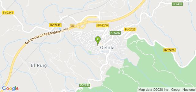 mapa de oficina de correos gelida