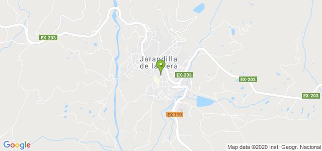 mapa de oficina de correos jarandilla de la vera