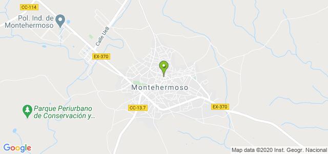 mapa de oficina de correos montehermoso