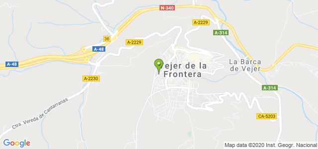 mapa de oficina de correos vejer de la frontera