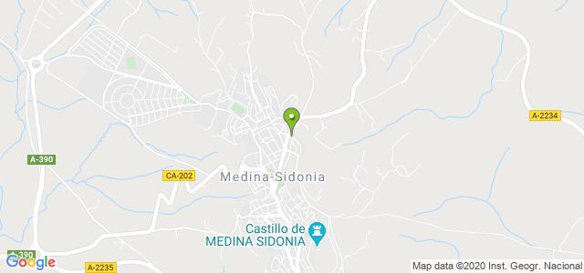 mapa de oficina de correos medina sidonia