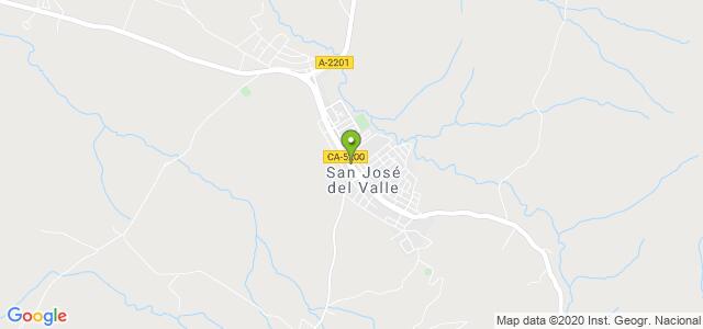 mapa de oficina de correos san jose del valle