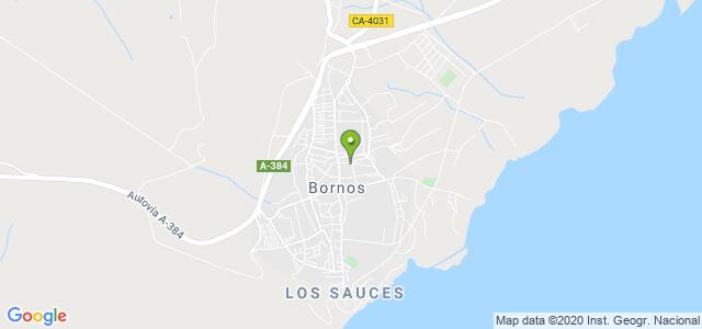 mapa de oficina de correos bornos