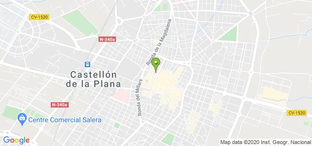 mapa de oficina de correos castellon de la plana