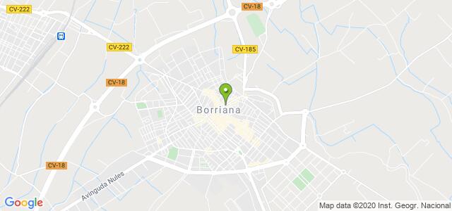 mapa de oficina de correos burriana