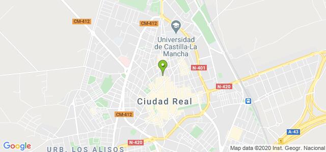 mapa de oficina de correos ciudad real 1
