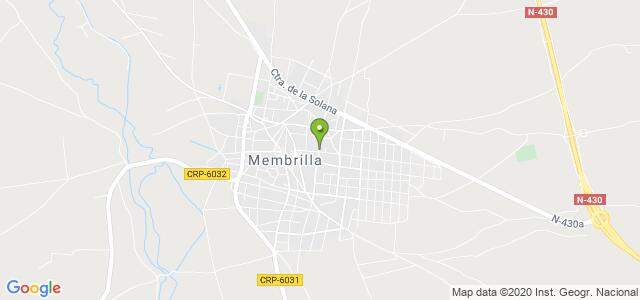 mapa de oficina de correos membrilla
